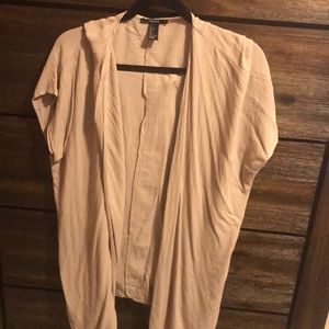 Forever 21 tan cardigan